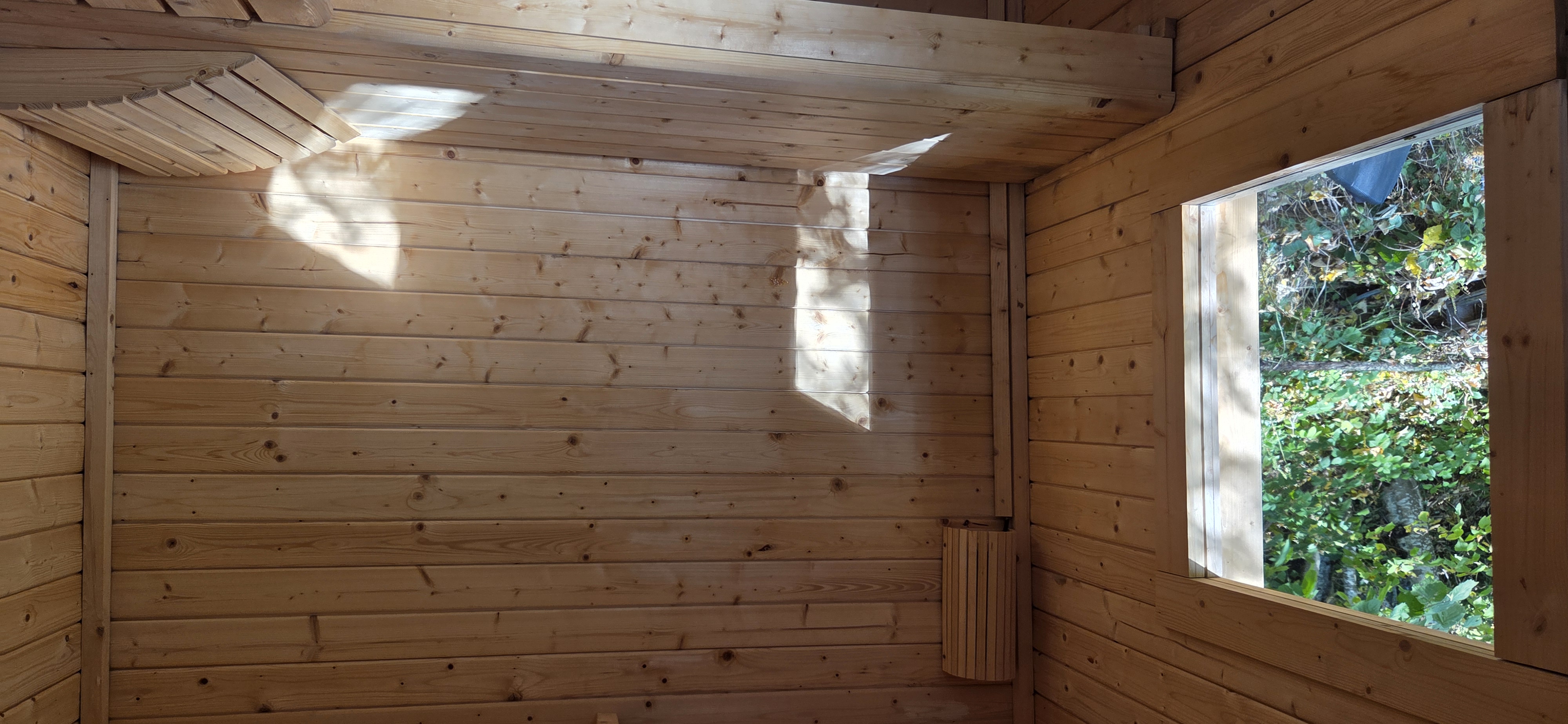Sauna Innenraum